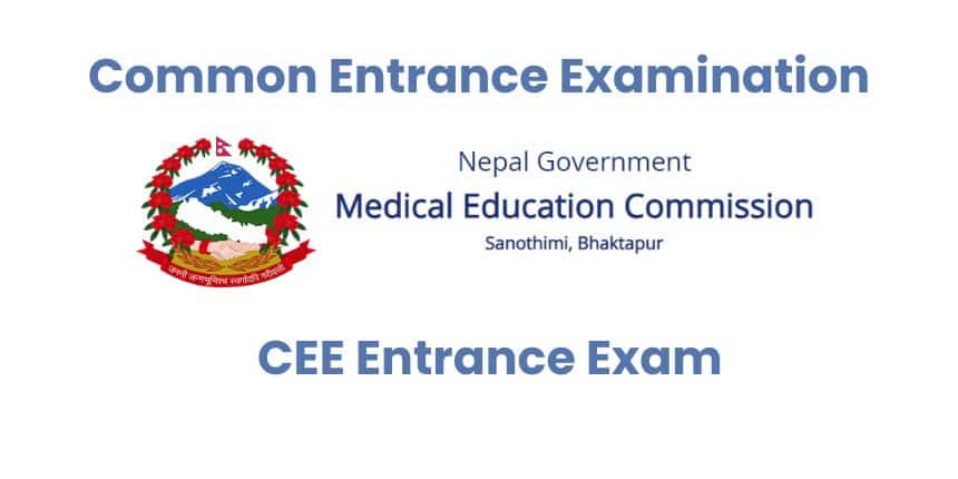 CEE Entrance Exam 2081