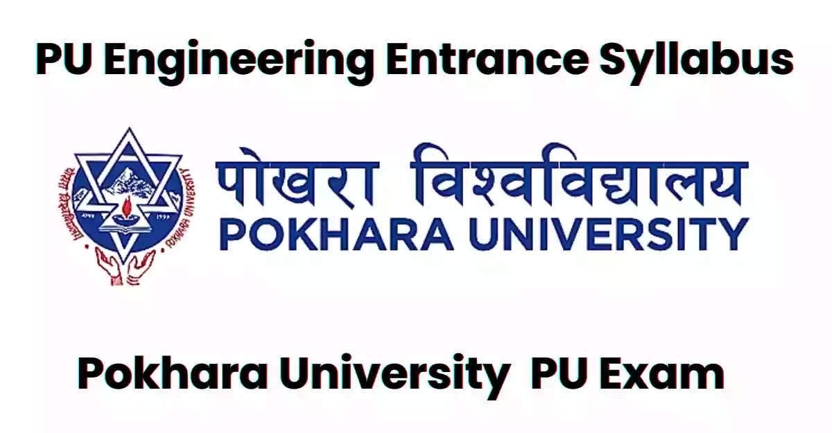 PU Engineering Entrance Syllabus 2080